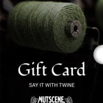 Nutscene Gift Card-Say It With Twine Card