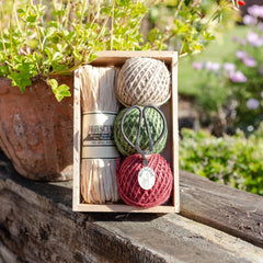 Nutscene Wooden Seed Tray Practical Gift Set Traditional Or Modern Colours.