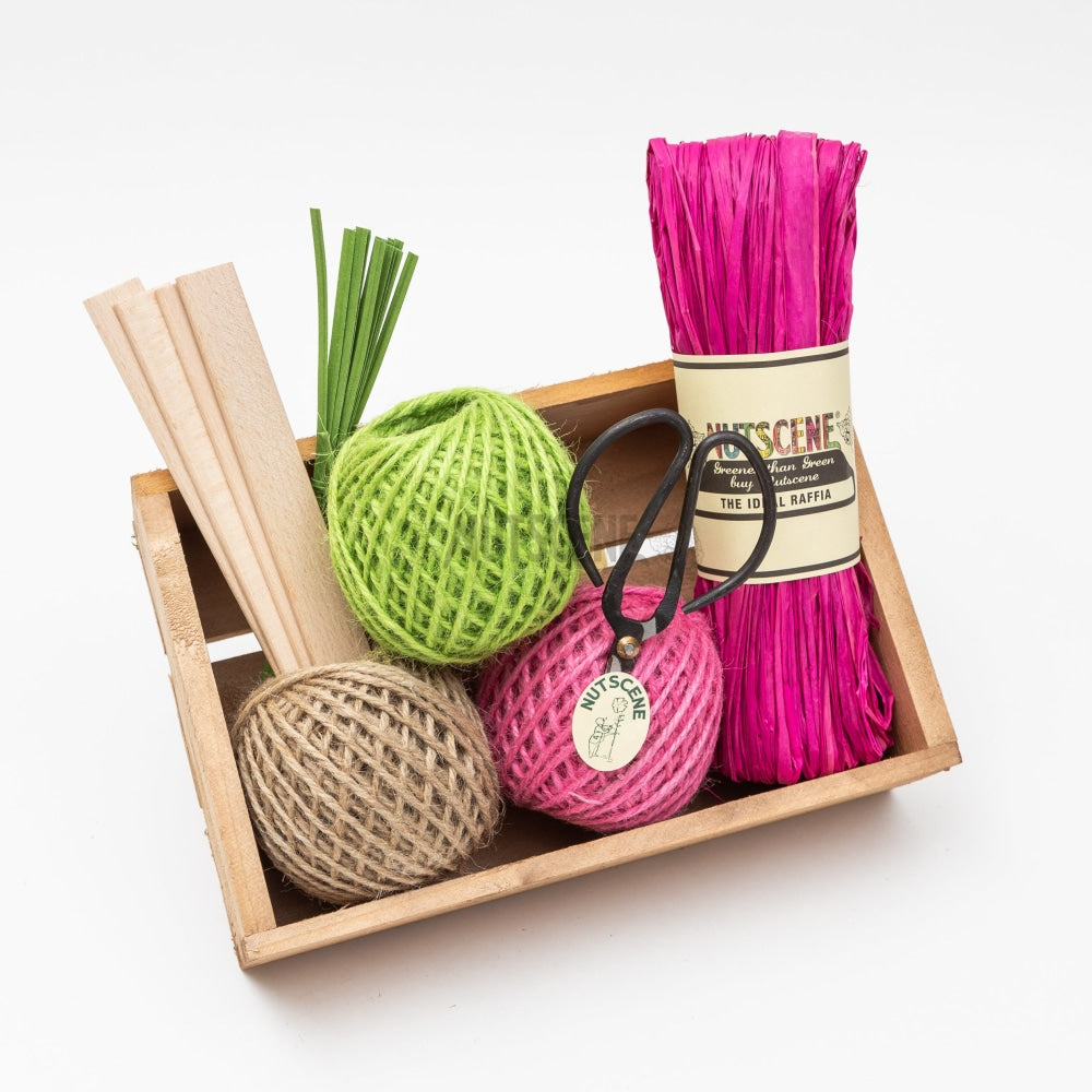 Nutscene Wooden Seed Tray Practical Gift Set Traditional Or Modern Colours.