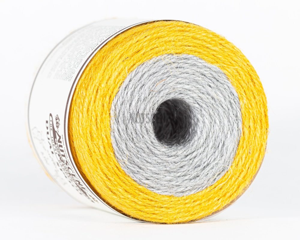 Nutscene® Dual Jute Twine Spools - A Unique Product Grey & Saffron