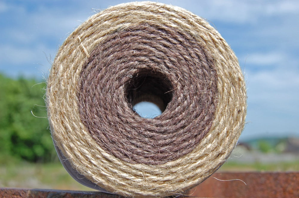 Nutscene® Dual Jute Twine Spools - A Unique Product Natural & Brown