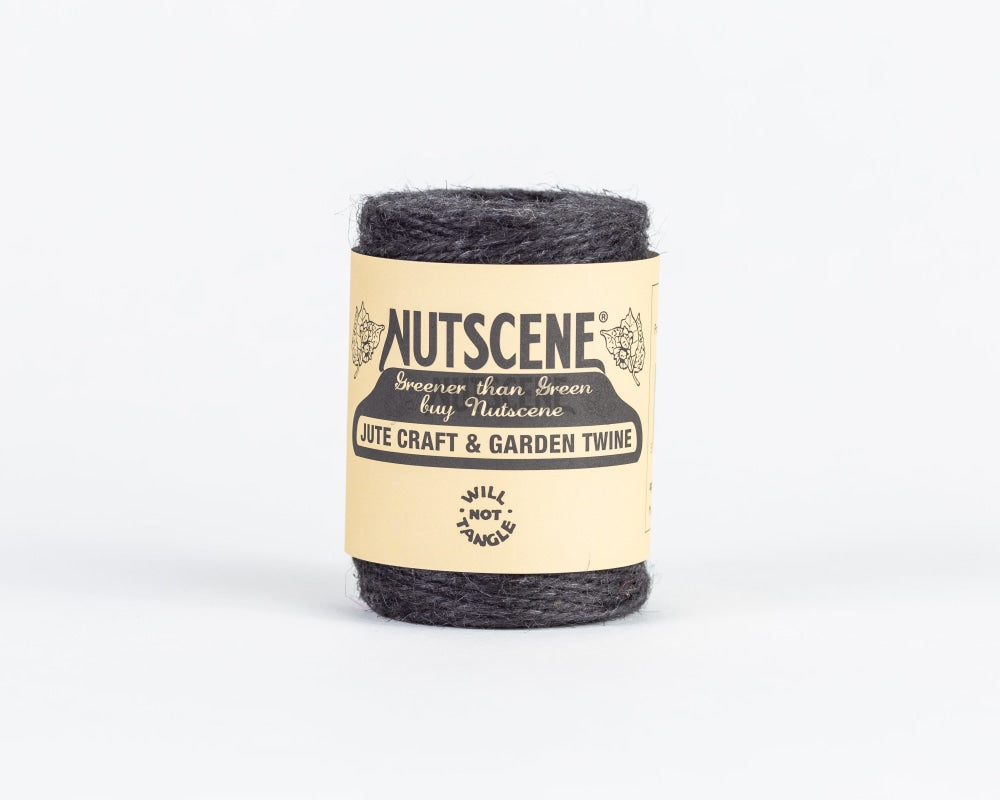 Nutscene® Heritage Jute Twine Spools Quarter Pint Size Black