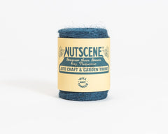 Nutscene® Heritage Jute Twine Spools Quarter Pint Size Blue