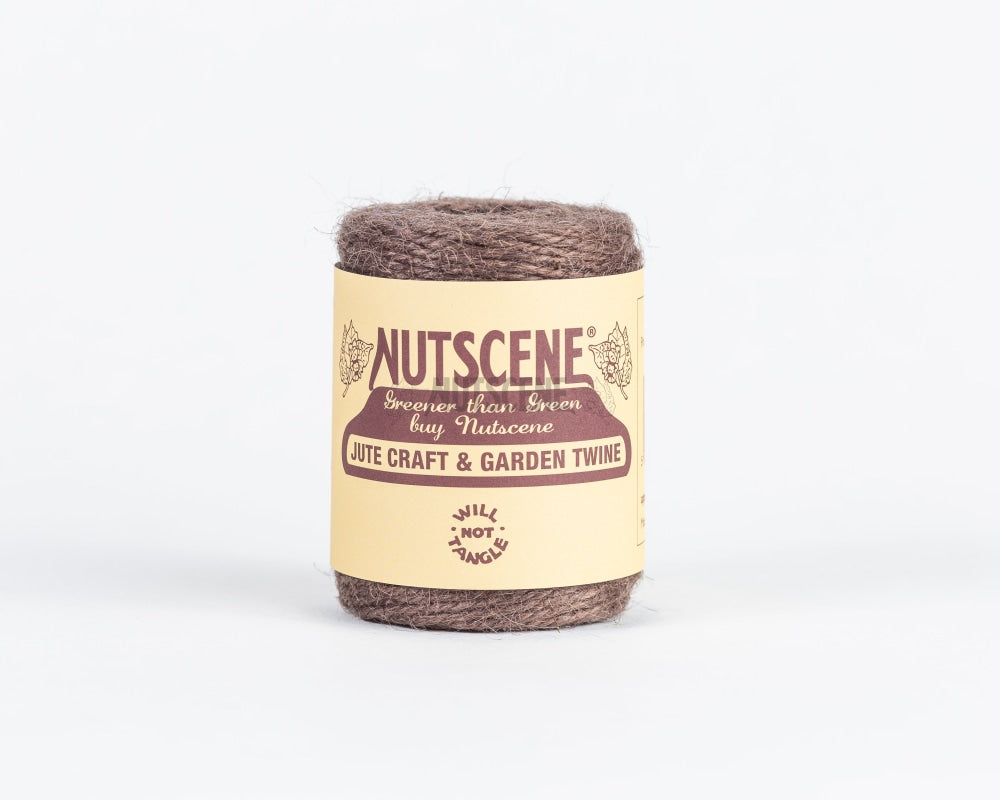 Nutscene® Heritage Jute Twine Spools Quarter Pint Size Brown