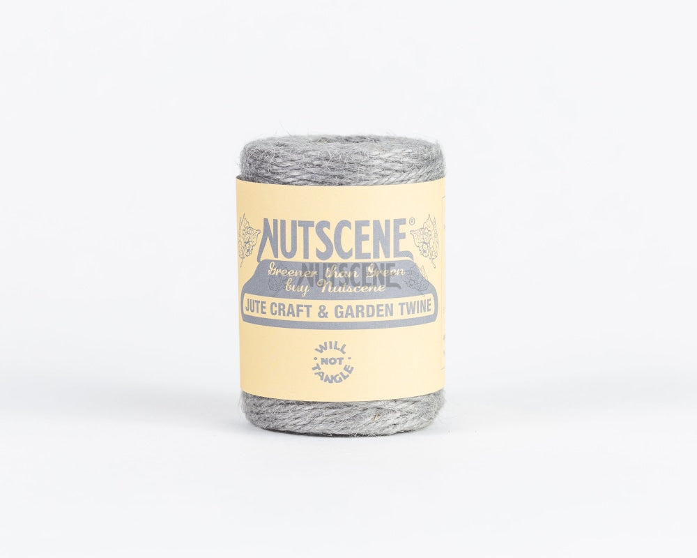 Nutscene® Heritage Jute Twine Spools Quarter Pint Size Dove Grey