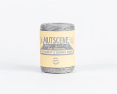 Nutscene® Heritage Jute Twine Spools Quarter Pint Size Dove Grey