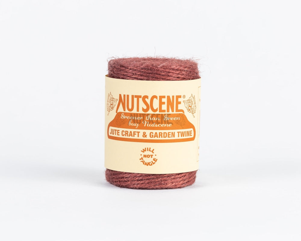 Nutscene® Heritage Jute Twine Spools Quarter Pint Size Henna