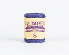 Nutscene® Heritage Jute Twine Spools Quarter Pint Size Indigo Violet