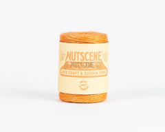 Nutscene® Heritage Jute Twine Spools Quarter Pint Size Orange