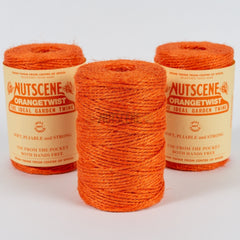Nutscene® Heritage Jute Twine Spools Six Pack Orange