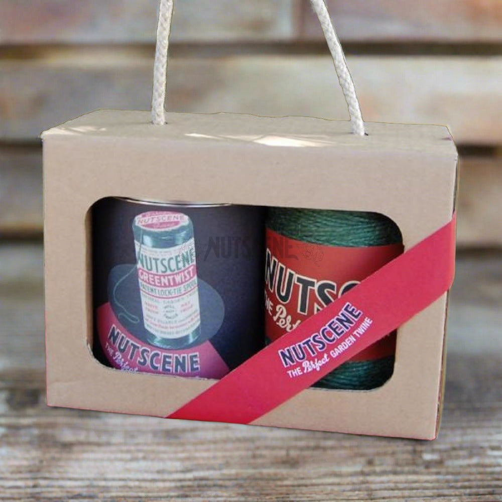Nutscene® Twine In A Tin Retro Style Gift Pack