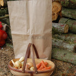 Paper Storage Sack; 3Ply Block Bottom. Ideal For Vegetables