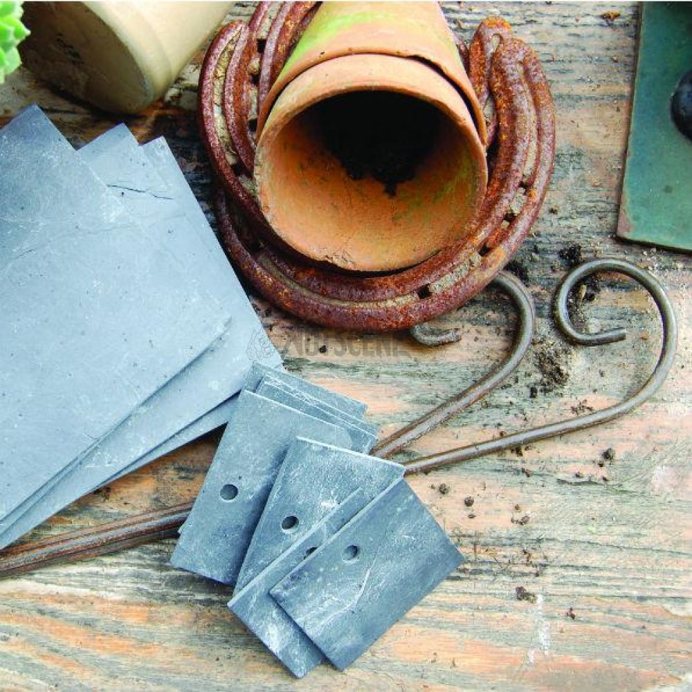 Plant Label Stakes Metal Ideal For Hanging Slate Labels