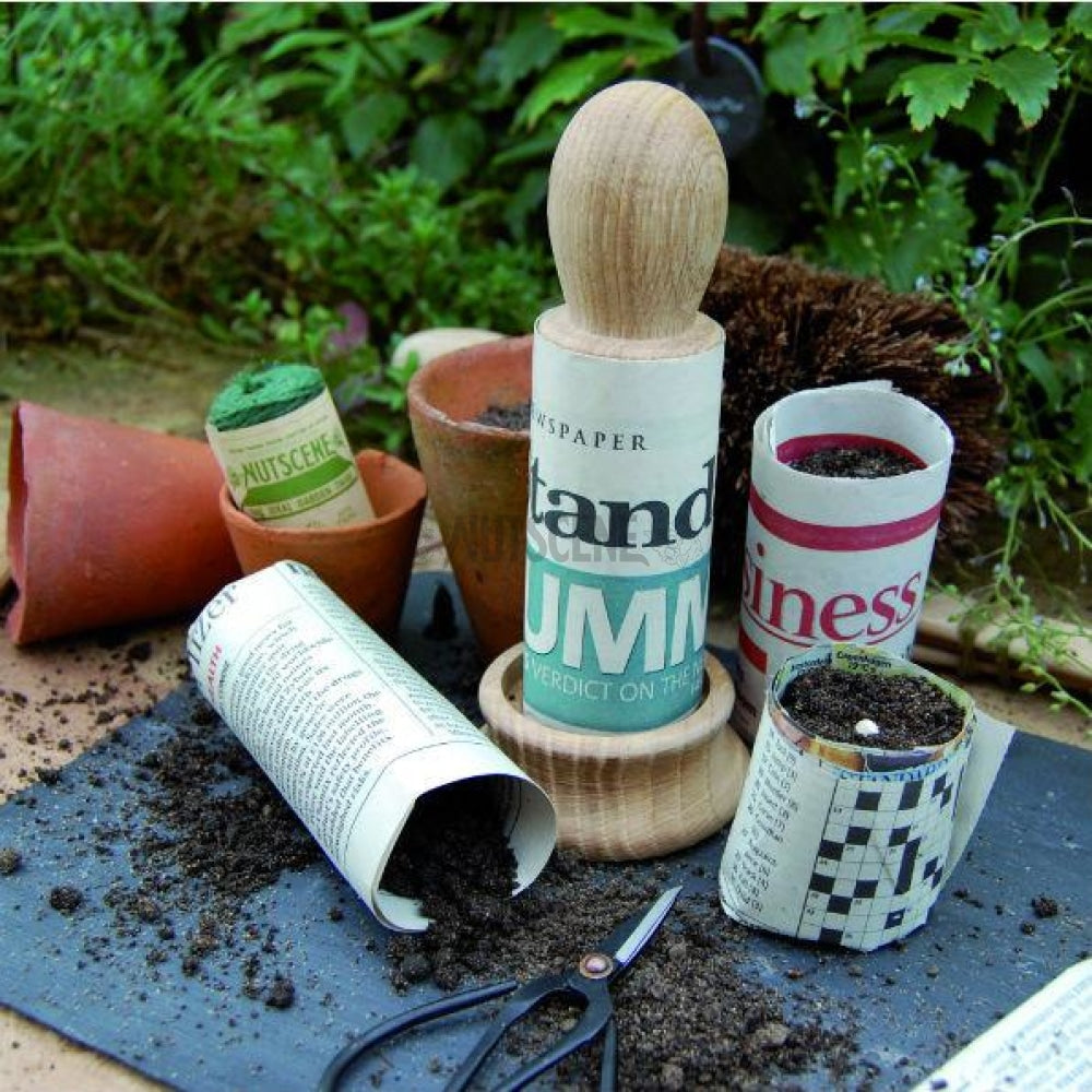 newspaper plant pot maker Nutscene® Paper Pot Maker