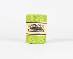Replacement Twine For The Nutscene Tin O Pack Of 2 Spools Lime