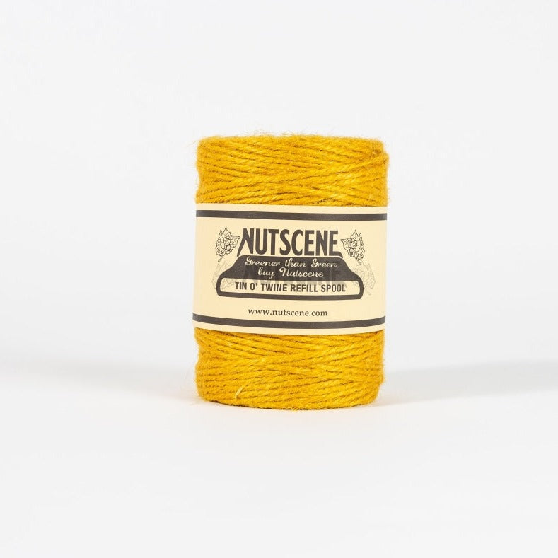 Replacement Twine For The Nutscene Tin O Pack Of 2 Spools Saffron