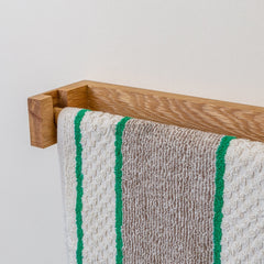 Roller Towels Traditional Style (For Our Deluxe Towel Rails) Green Pinstripe