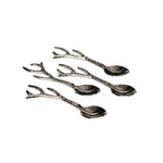 Scottish Themed Spoons - 2 Designs Antlers Or Thistle