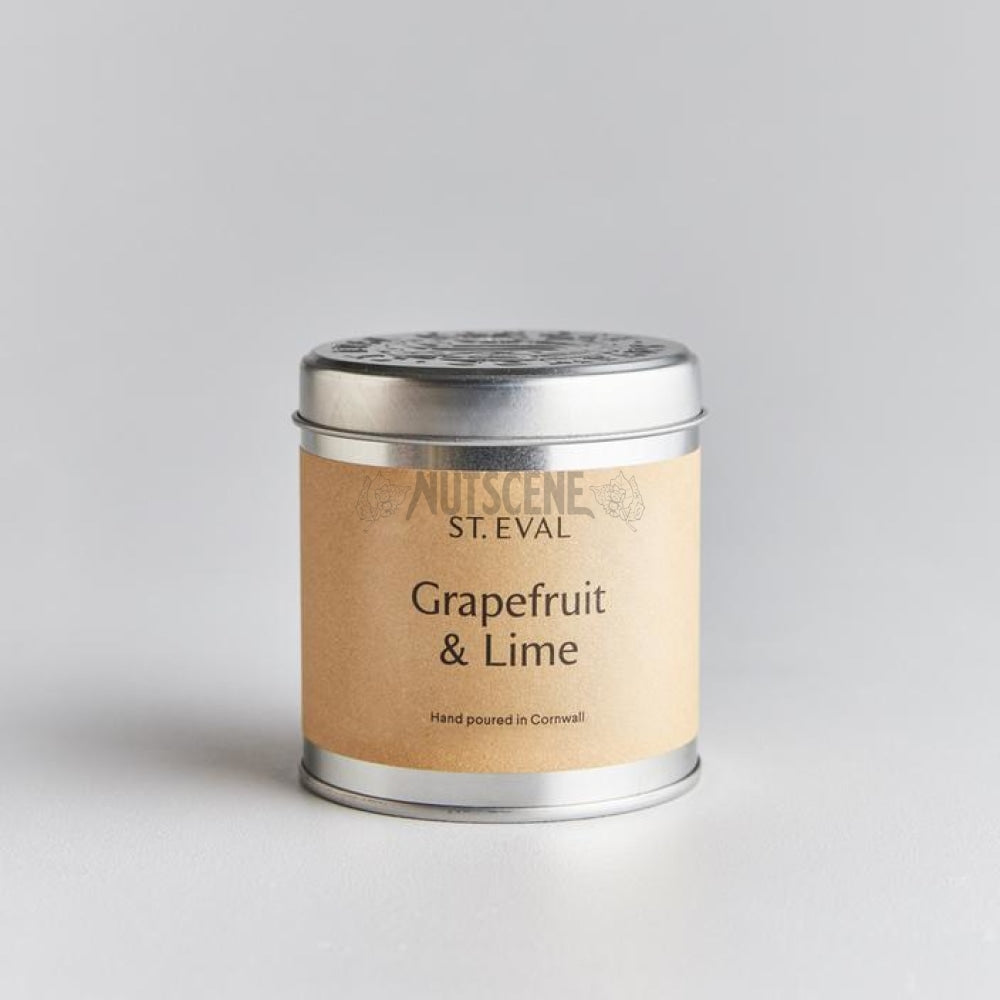 St Eval Candles In Tins - Beautiful Candles Produced The Uk 14 Scents To Choose From. Grapefruit &