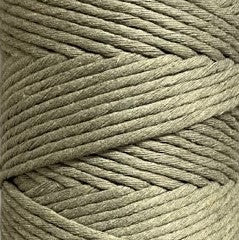 Macrame Single Twist 100% recycled Cotton 3mm 130m-Mac-Cramy ® in 3 colours - Nutscene