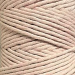 Macrame Single Twist 100% recycled Cotton 3mm 130m-Mac-Cramy ® in 3 colours - Nutscene