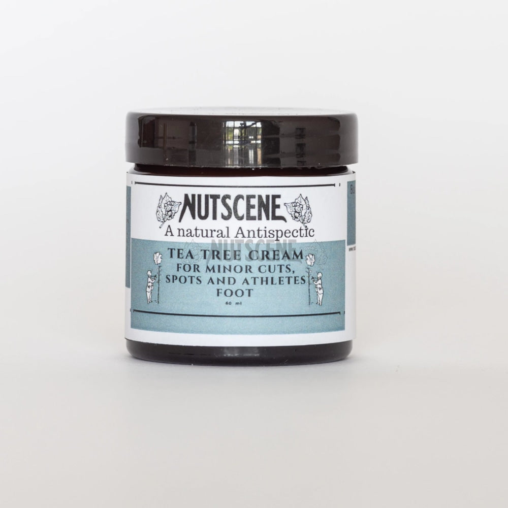 Tea Tree Cream- Natural Antiseptic For Athletes Foot Spots And Minor Cuts After Gardening Range.