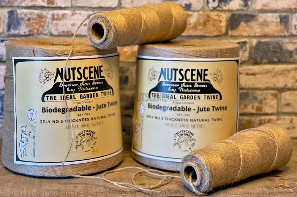 Giant Spool of Natural jute twine 3ply by Nutscene