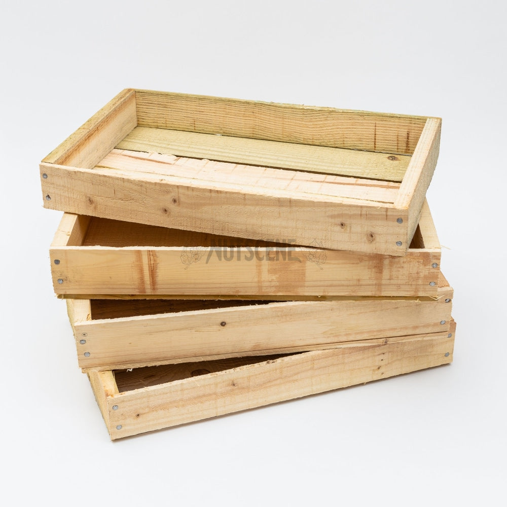 Wooden Seed Tray Made In The Uk From Fsc Wood Nutscene ® Special Offer Sets